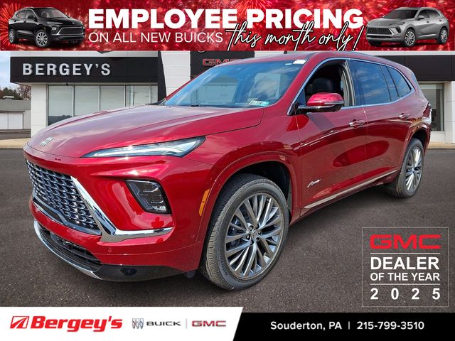 Cherry Red Tintcoat 2026 Buick Enclave SUV / Crossover Front-Wheel Drive 8-Speed Automatic
