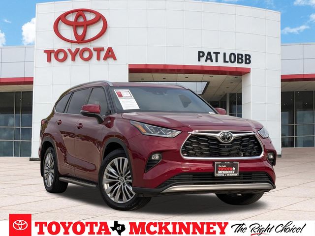 Red (Ruby Flare Pearl) 2023 Toyota Highlander Platinum AWD SUV / Crossover All-Wheel Drive 8-Speed Automatic