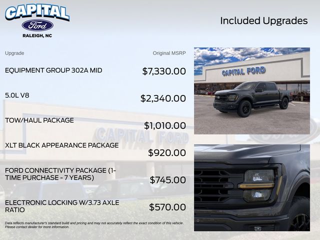 New 2026 Black Ford XLT image 5