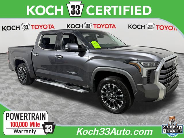 Magnetic Gray Metallic 2023 Toyota Tundra Pickup Truck Four-Wheel Drive Automatic
