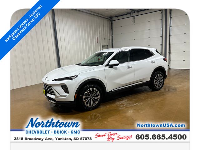 Iridescent White Tricoat 2025 Buick Envision SUV / Crossover All-Wheel Drive 9-Speed Automatic