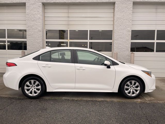 White 2024 Toyota Corolla Sedan Front-Wheel Drive Continuously Variable Transmission