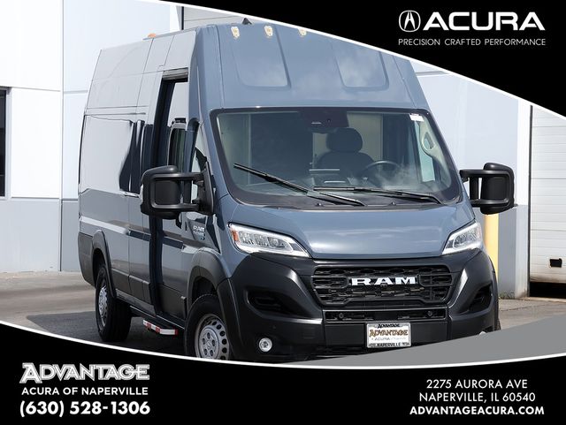 Gray 2024 RAM ProMaster Van Front-Wheel Drive 1-Speed Automatic