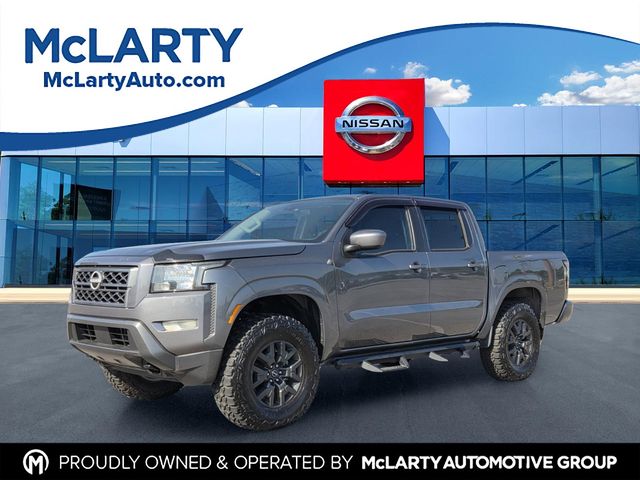 Gray (Gun Metallic) 2023 Nissan Frontier Pickup Truck Four-Wheel Drive 9-Speed Automatic