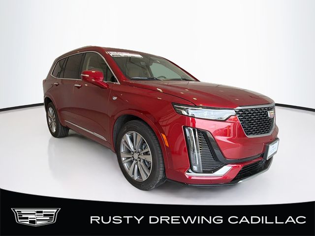 Sport Red Metallic 2025 Cadillac XT6 Premium Luxury AWD SUV / Crossover Four-Wheel Drive 9-Speed Automatic