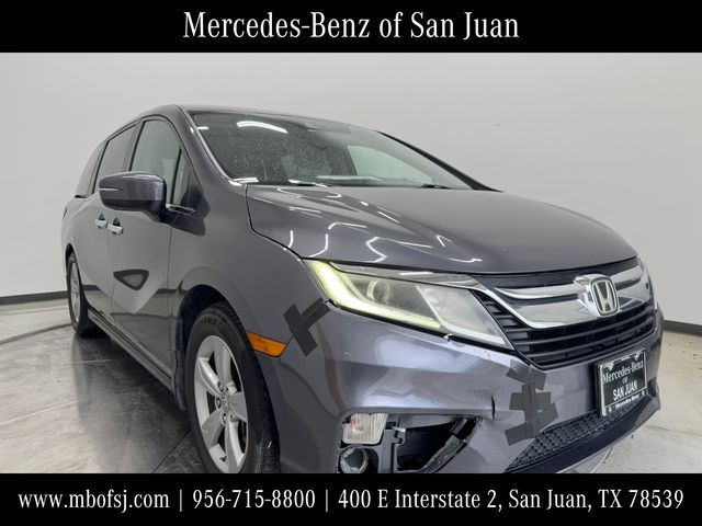 Gray (Modern Steel Metallic) 2019 Honda Odyssey Minivan Front-Wheel Drive 9-Speed Automatic