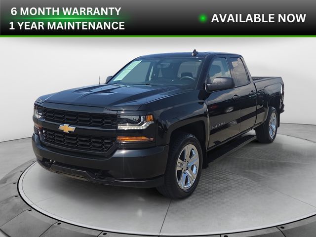 Black 2019 Chevrolet Silverado 1500 Pickup Truck Four-Wheel Drive 6-Speed Automatic Overdrive
