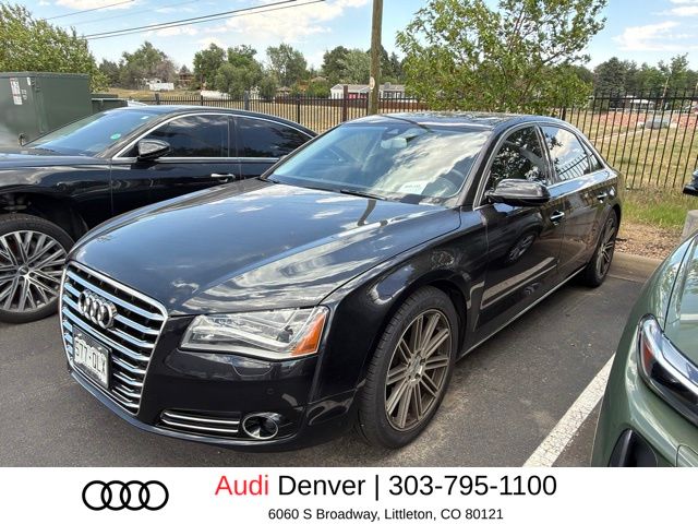 Phantom Black Pearl 2012 Audi A8 Sedan All-Wheel Drive 8-Speed Automatic