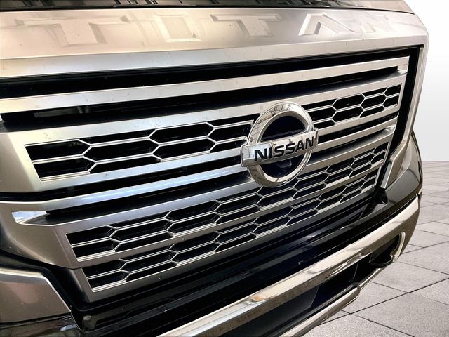 2022 Nissan Titan Platinum Reserve Black at Bob Ruth Ford