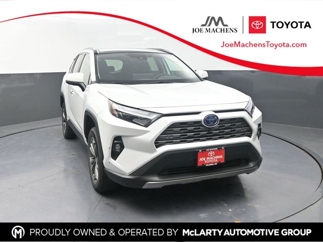 White (Wind Chill Pearl) 2024 Toyota RAV4 Hybrid SUV / Crossover All-Wheel Drive Continuously Variable Transmission