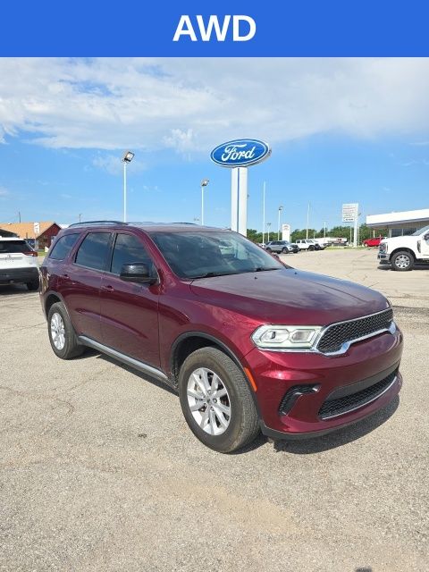 Octane Red Pearlcoat 2024 Dodge Durango SUV / Crossover All-Wheel Drive 8-Speed Automatic