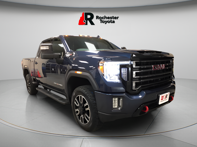 Pacific Blue Metallic 2020 GMC Sierra 2500HD Pickup Truck Four-Wheel Drive Automatic