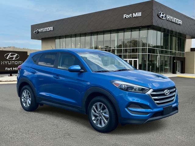Teal (Aqua Blue) 2018 Hyundai Tucson SUV / Crossover Front-Wheel Drive 6-Speed Automatic