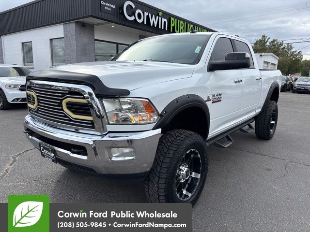 Bright White Clearcoat 2013 RAM 2500 Pickup Truck Four-Wheel Drive 6-Speed Automatic