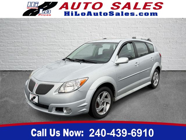 Gray (Platinum (Silver)) 2006 Pontiac Vibe Base Hatchback Front-Wheel Drive 4-Speed Automatic Overdrive
