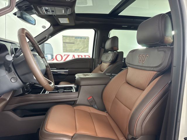 2025 Star White Metallic Tri-Coat Ford Super Duty F-250 SRW King Ranch 4X4 Truck