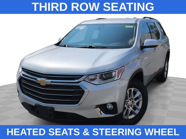 Silver Ice Metallic 2020 Chevrolet Traverse SUV / Crossover Four-Wheel Drive 9-Speed Automatic