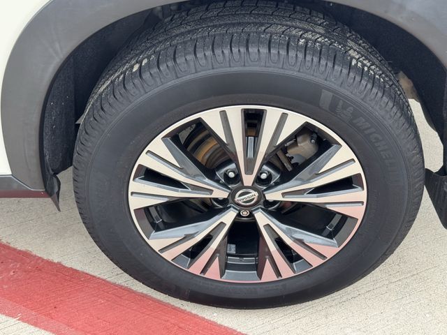 2021 Nissan Rogue SV White at South Houston Nissan