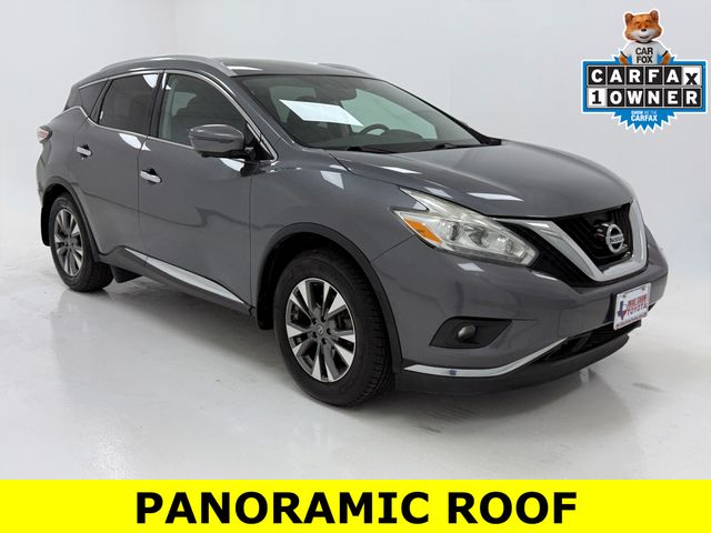 Gray (Gun Metallic) 2017 Nissan Murano SL SUV / Crossover Front-Wheel Drive Continuously Variable Transmission