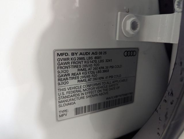 used 2026 Audi Q7 car, priced at $66,781