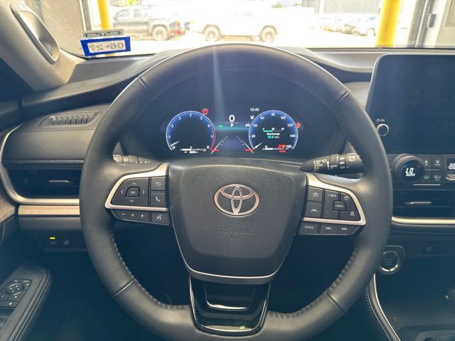 2025 Toyota Grand Highlander Limited Red at Don McGill Toyota