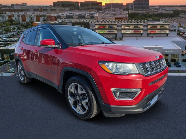 Redline Pearlcoat 2020 Jeep Compass Limited FWD SUV / Crossover Front-Wheel Drive 6-Speed Automatic