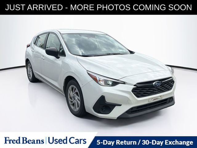 Crystal White Pearl 2024 Subaru Impreza Wagon All-Wheel Drive Continuously Variable Transmission