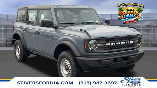 Blue (Azure Gray Metallic Tri-Coat) 2025 Ford Bronco SUV / Crossover Four-Wheel Drive Automatic