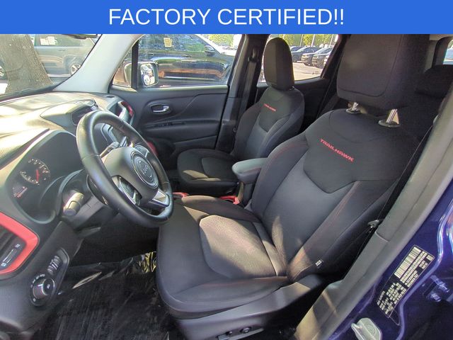Used 2017 Blue Jeep Trailhawk image 16