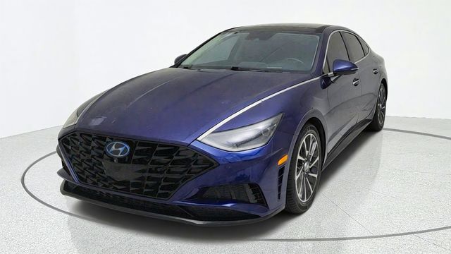 2020 Hyundai Sonata Limited Blue at Cook Ford