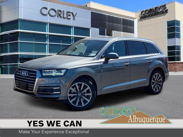 Gray 2018 Audi Q7 3.0 TFSI quattro Prestige SUV / Crossover All-Wheel Drive 8-Speed Automatic