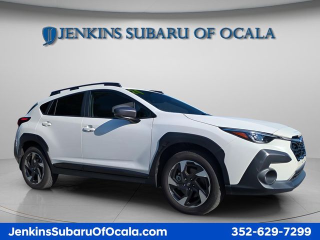 Crystal White Pearl 2024 Subaru Crosstrek Limited AWD SUV / Crossover All-Wheel Drive Continuously Variable Transmission