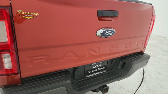 2022 Ford Ranger Lariat Red at Autostrade