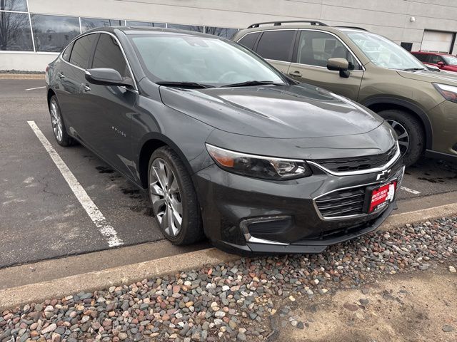 Nightfall Gray Metallic 2017 Chevrolet Malibu Premier FWD Sedan Front-Wheel Drive 9-Speed Automatic