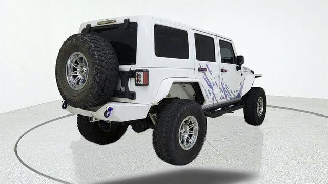 2012 Jeep Wrangler Unlimited Rubicon White at Joe Myers Mazda Kia