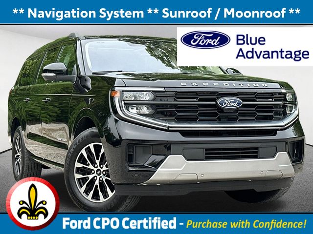 Agate Black Metallic 2025 Ford Expedition SUV / Crossover Four-Wheel Drive Automatic