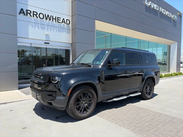 Santorini Black Metallic 2024 Land Rover Defender SUV / Crossover All-Wheel Drive 8-Speed Automatic