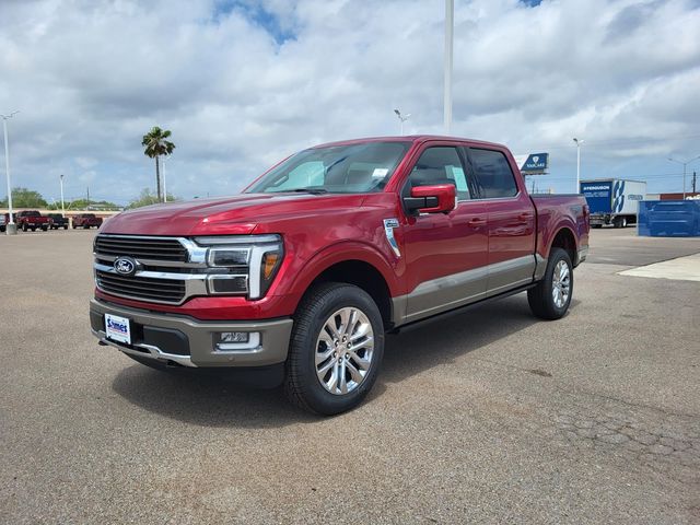 Ruby Red Metallic Tinted Clearcoat 2026 Ford F-150 King Ranch SuperCrew 4WD Pickup Truck Four-Wheel Drive Automatic