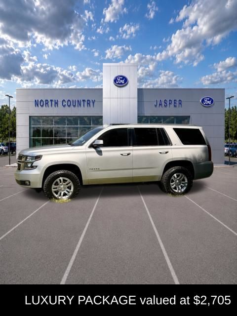 Silver Ice Metallic 2015 Chevrolet Tahoe SUV / Crossover Four-Wheel Drive 6-Speed Automatic Overdrive