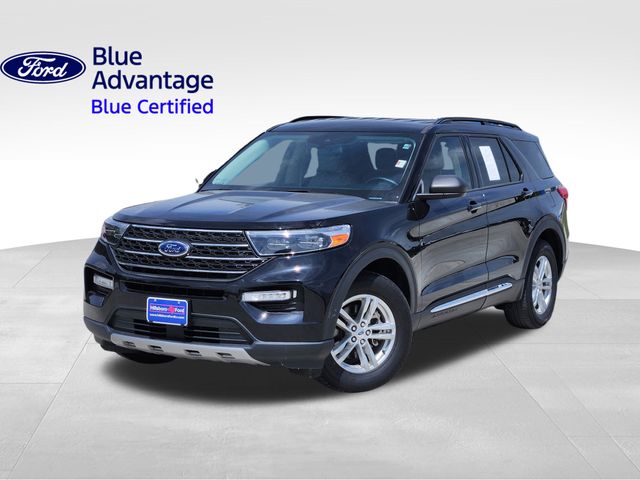 2023 Agate Black Metallic Ford Explorer XLT SUV