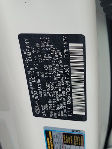 Used 2024 White Hyundai Calligraphy Night Edition image 34