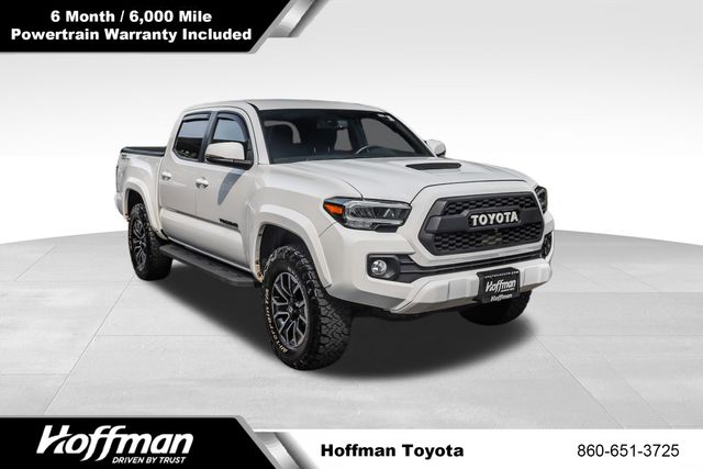 Super White 2020 Toyota Tacoma Pickup Truck Four-Wheel Drive 6-Speed Automatic