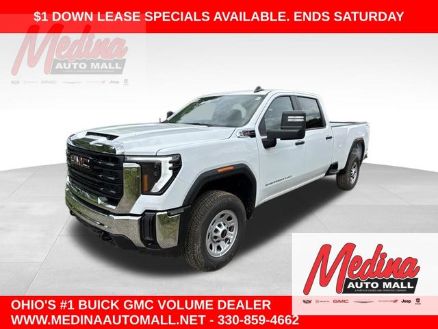 Summit White 2026 GMC Sierra 3500HD Pickup Truck Four-Wheel Drive Automatic