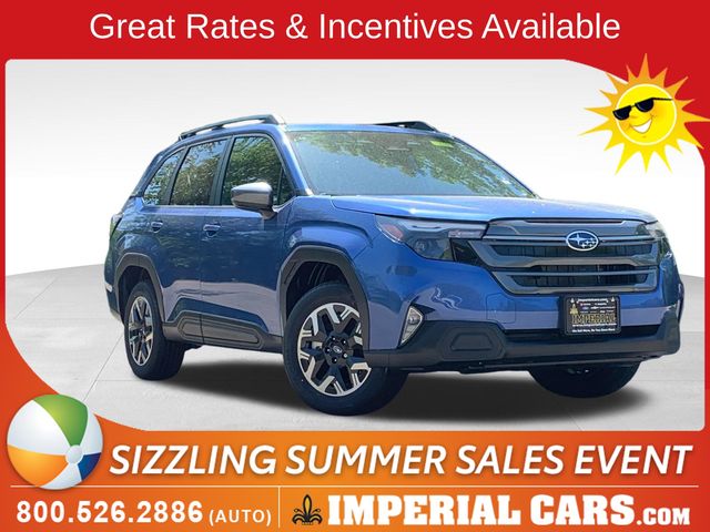 Daybreak Blue Pearl 2026 Subaru Forester Crossover AWD SUV / Crossover All-Wheel Drive Continuously Variable Transmission