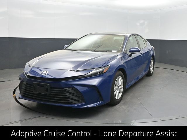 Blue 2025 Toyota Camry Sedan Front-Wheel Drive Continuously Variable Transmission