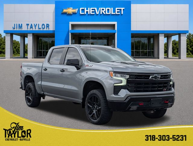 Sterling Gray Metallic 2024 Chevrolet Silverado 1500 Pickup Truck Four-Wheel Drive Automatic