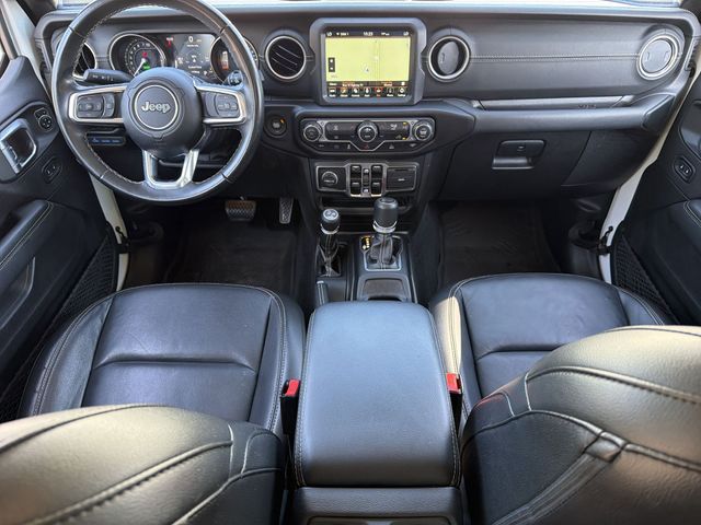 Used 2022 White Jeep Unlimited Sahara 4xe image 17