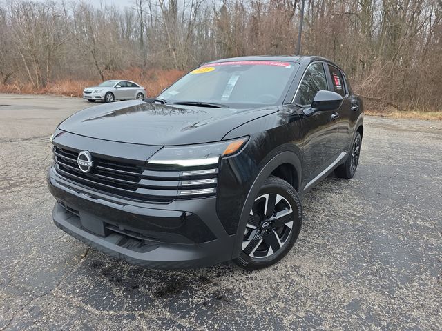 Super Black 2025 Nissan Kicks SV AWD SUV / Crossover All-Wheel Drive Continuously Variable Transmission