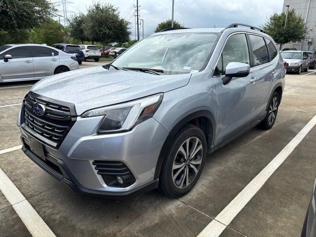 Ice Silver Metallic 2024 Subaru Forester SUV / Crossover All-Wheel Drive Continuously Variable Transmission