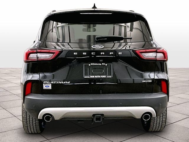 2024 Ford Escape Platinum Black at Bob Ruth Ford